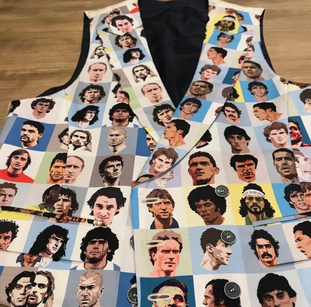 Chaleco reversible de futbolistas de Pugil Store