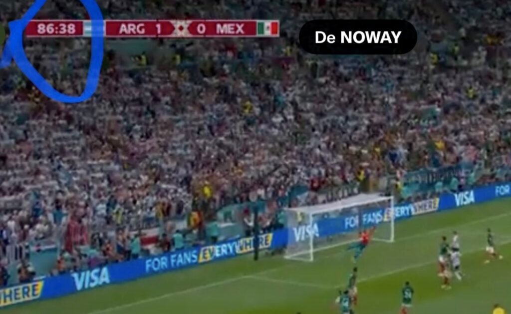 Gol de Enzo Fernández a México